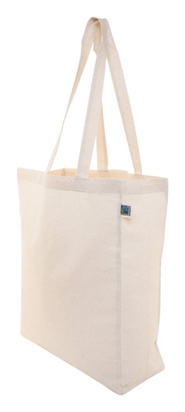 Fertote Plus Fairtrade shopping bag přírodní