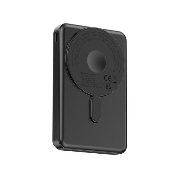 Magnetická powerbanka Urban Vitamin Delano 5v1 10000mAh 20W černá