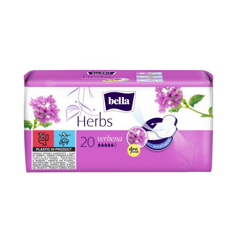 Bella Herbs menstruační vložky Verbena, 20 ks (1)