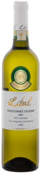 Bílé víno - Veltlínské zelené 2022 VOC Znojmo - suché (1)