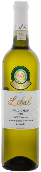 Bílé víno - Sauvignon 2021 VOC Znojmo - polosuché (1)