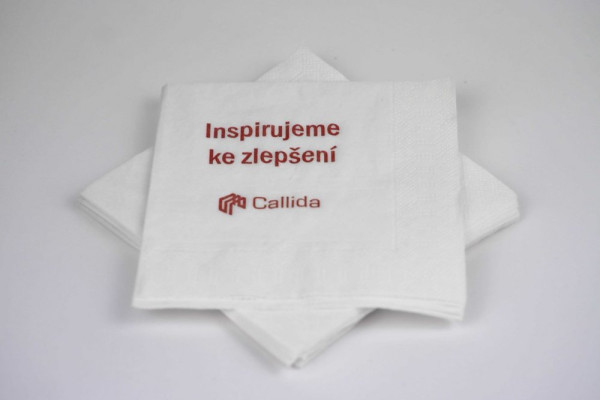 Printed cocktail napkins 1000ks