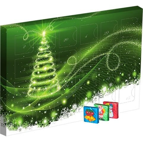 Chocolate advent calendar midi - 200 pcs