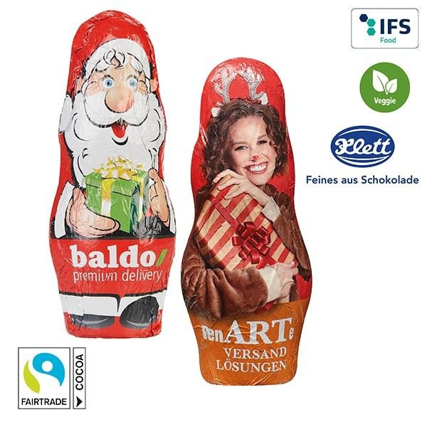 Chocolate Santa Claus Midi- 504 pcs