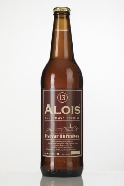 Alois 13 – polotmavý speciál, obsah alkoholu 5,0% obj. - 0.75 l (1)
