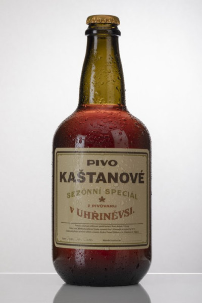 Kaštan  17 - silný polotmavý speciál s přísadou jedlých kaštanů - 0.33 l (1)