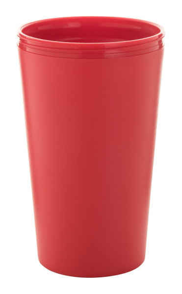customisable thermo cup červená A