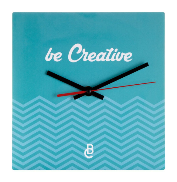 wall clock bílá