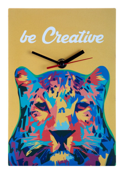 wall clock bílá