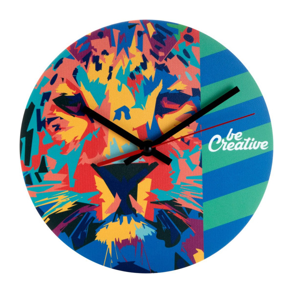 wall clock bílá