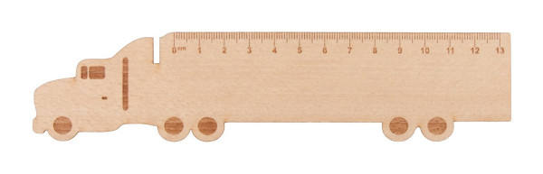 wooden ruler přírodní
