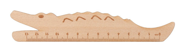 wooden ruler přírodní