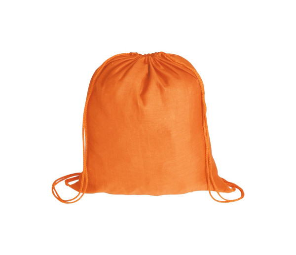 drawstring bag oranžová
