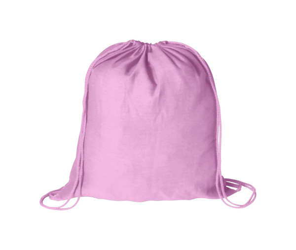 drawstring bag růžová