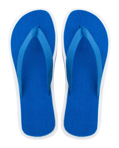 beach slippers modrá N
