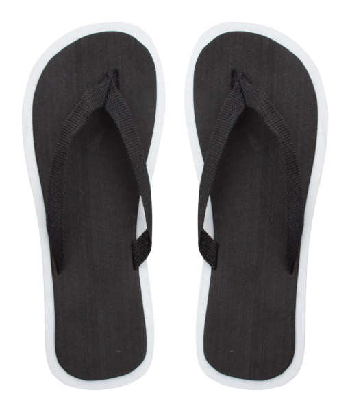 beach slippers černá N
