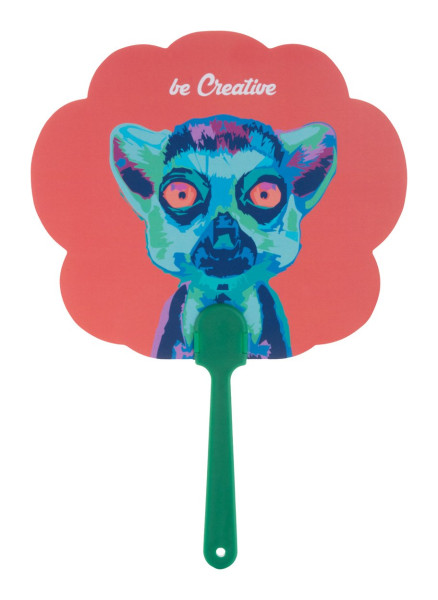 custom made fan zelená