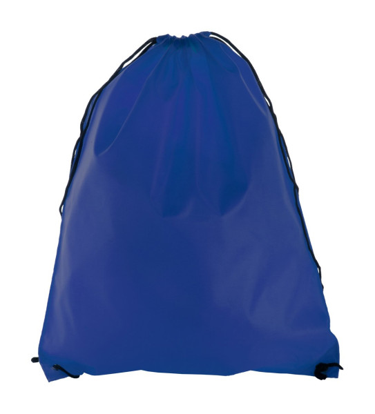 drawstring bag modrá