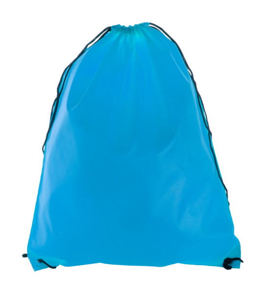drawstring bag světle modrá