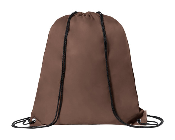 drawstring bag hnědá