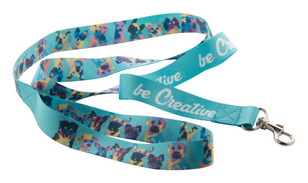 custom pet lead bílá