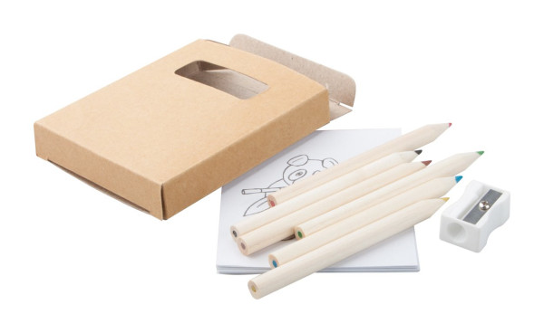 colouring set přírodní