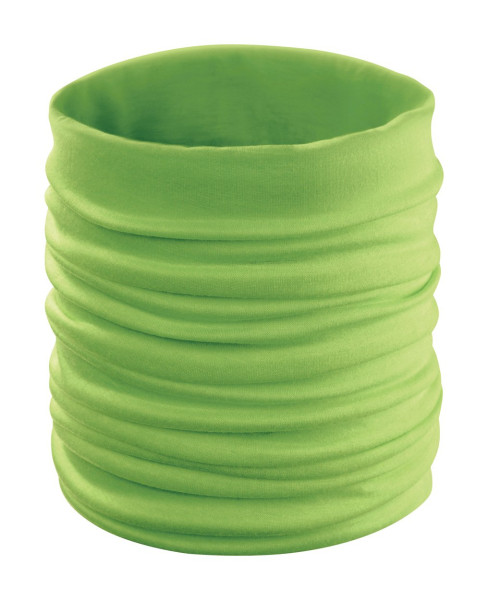 multipurpose scarf limetková zelená