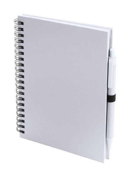 notebook žlutá