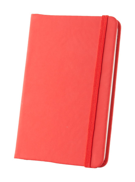 notebook červená