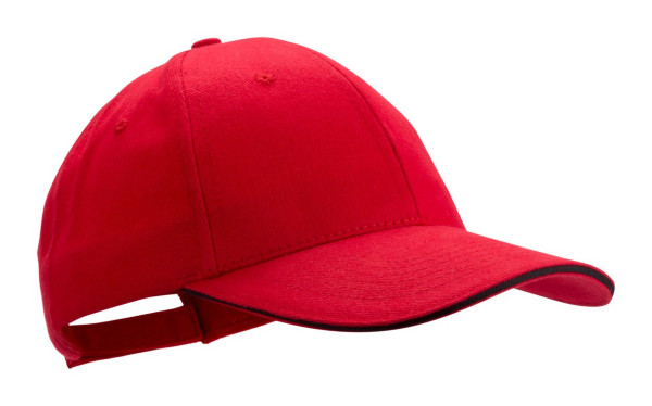 baseball cap červená