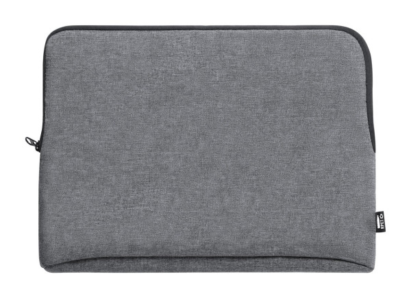 RPET laptop case popelavě šedý