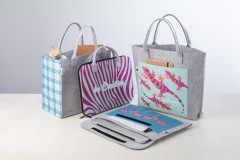 custom shopping bag bílá
