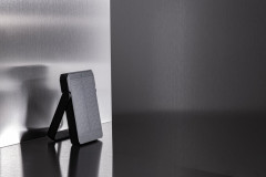 Solární bezdrát. powerbanka Skywave 5000mAh 10W z RCS RPET černá