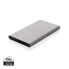 Powerbanka 4.000mAh s USB C z RCS recykl. plastu a hliníku