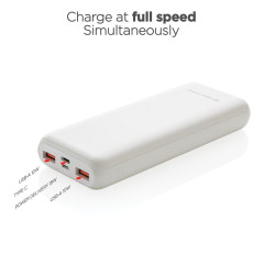 Powerbanka Urban Vitamin Pasadena 20 000 mAh 18W PD černá