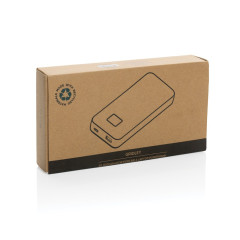 Powerbanka na notebook 20000mAh 65W Gridley z RCS plastu černá