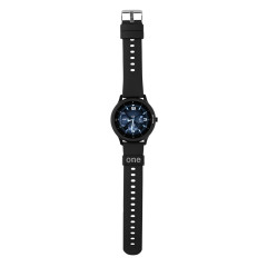 Chytré hodinky Swiss Peak z RCS recykl. TPU černá