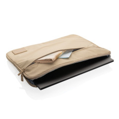 Obal na 15,6" notebook Impact z RPET AWARE™ béžová