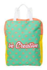 SuboBag Slimback custom RPET laptop backpack bílá