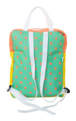 SuboBag Slimback custom RPET laptop backpack bílá