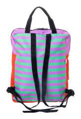 SuboBag Slimback custom RPET laptop backpack bílá