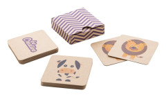 Minimor Eco custom memory game, animals