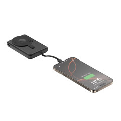 Magnetická powerbanka Urban Vitamin Delano 5v1 10000mAh 20W černá