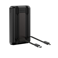 Magnetická powerbanka Urban Vitamin Delano 5v1 10000mAh 20W černá