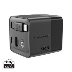 GaN adaptér 65W se svinovacím kabelem UrbanVitamin Mendocino