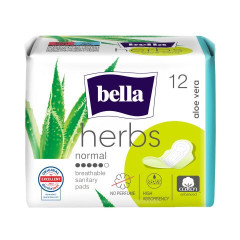 Bella Herbs menstruační vložky Aloe vera 12 ks (kartony po 432 ks)