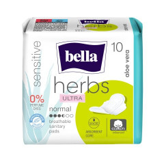 Bella Herbs Ultra Normal menstruační vložky Aloe vera, 10 ks (kartony po 240 ks)