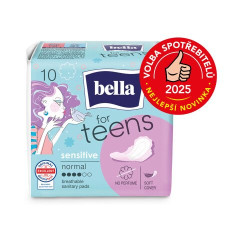 BELLA for Teens Sensitive menstruační vložky 10 ks (kartony po 360 ks)