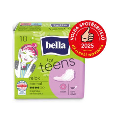 BELLA for Teens Relax menstruační vložky 10 ks (kartony po 360 ks)