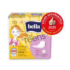 BELLA for Teens Energy menstruační vložky 10 ks (kartony po 360 ks)
